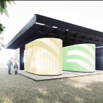 V parku pod jindřichohradeckým gymnáziem přibudou veřejné toalety