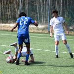 VIDEO: Devatenáctka Táborska získala první domácí jarní bod. Proti Boleslavi jí pomohl k vyrovnání roh