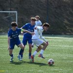 VIDEO: Devatenáctka Táborska získala první domácí jarní bod. Proti Boleslavi jí pomohl k vyrovnání roh