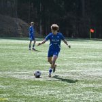 VIDEO: Devatenáctka Táborska získala první domácí jarní bod. Proti Boleslavi jí pomohl k vyrovnání roh