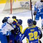 VIDEO: Milevsko ve třetí třetině přestřílelo Cheb a má první postupový mečbol!