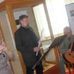 Vladimír Šindelář pokřtil během vernisáže výstavy o Keltech v Milevském muzeu svou knižní novinku