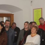 Vladimír Šindelář pokřtil během vernisáže výstavy o Keltech v Milevském muzeu svou knižní novinku