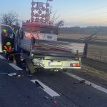 U Předotic narazilo auto do stojícího vozu údržby silnic. Pomoc přivolal systém eCall