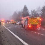 AKTUALIZOVÁNO: Tři vážné nehody se zraněním uzavřely silnice u Děbolína, Velešína a Temelína