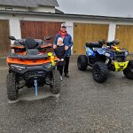 Čtyřkolkáři na Šumavě vybrali přes 50 tisíc pro hendikepovanou dívku. Chtějí ukázat, že mají dobrá srdce