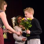 Královnou milevského sportu je olympionička Julie Pejšová. Cenu jí předávala předchůdkyně Pavla Molíková