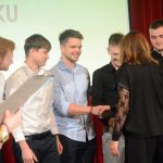 Královnou milevského sportu je olympionička Julie Pejšová. Cenu jí předávala předchůdkyně Pavla Molíková