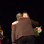 Královnou milevského sportu je olympionička Julie Pejšová. Cenu jí předávala předchůdkyně Pavla Molíková