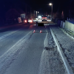 V noci na neděli se staly dvě tragické nehody. U Velké Lhoty auto přejelo ležícího muže