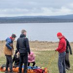 Mladí vodní záchranáři trénovali lanové techniky v Českých Budějovicích