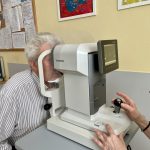 Nitrooční tlak si ve strakonické nemocnici nechaly změřit desítky lidí