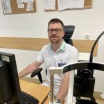 Nitrooční tlak si ve strakonické nemocnici nechaly změřit desítky lidí