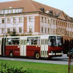 Do Budějovic se vrátil Ikarus. Na zkoušku a na elektřinu