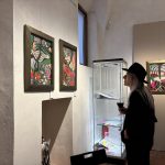 Setkání iluzí spojilo výtvarné umění a balet. Vernisáž v Táboře doplnila taneční performance