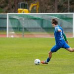 Fotbal: Zápas staršího dorostu mezi Krumlovem a Veselím rozhodla jediná trefa