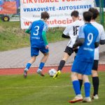 Fotbal: Zápas staršího dorostu mezi Krumlovem a Veselím rozhodla jediná trefa