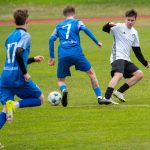 Fotbal: Zápas staršího dorostu mezi Krumlovem a Veselím rozhodla jediná trefa
