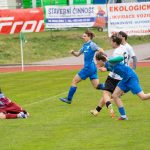 Fotbal: Zápas staršího dorostu mezi Krumlovem a Veselím rozhodla jediná trefa
