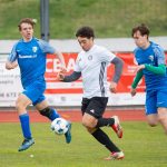 Fotbal: Zápas staršího dorostu mezi Krumlovem a Veselím rozhodla jediná trefa