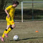 Fotbal: Starší žáci Chvalšin neměli slitování. Benešovu nadělili patnáct branek