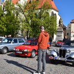 VIDEO: Veterány vyrazily O 106 z Tábora směrem na Šumavu