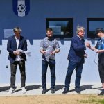 Lepší podmínky pro sport: Drahonice mají nové kabiny i tribunu