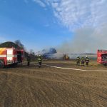 Další velký požár slámy na Soběslavsku během dvou týdnů