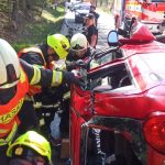 V Loučovicích havarovaly dvě seniorky. Devadesátiletou ženu transportoval do nemocnice vrtulník
