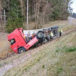 Dálnice D3 je po nehodách kamionů opět průjezdná bez omezení