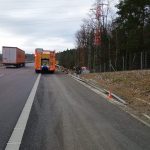 Dálnice D3 je po nehodách kamionů opět průjezdná bez omezení