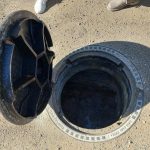 Do kanálu v Budějovicích někdo vylil beton. Škoda přesahuje 800 tisíc