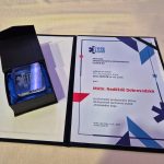 Vedoucí lékařka oblastního střediska v Táboře Naděžda Dobrovodská získala ocenění za svou práci