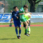 Starší žáci Milevska rozebrali poslední Krumlov. Milan Ferko dal hattrick za pět minut