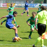 Starší žáci Milevska rozebrali poslední Krumlov. Milan Ferko dal hattrick za pět minut