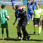 Starší žáci Milevska rozebrali poslední Krumlov. Milan Ferko dal hattrick za pět minut