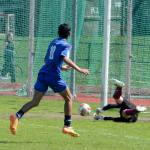 Starší žáci Milevska rozebrali poslední Krumlov. Milan Ferko dal hattrick za pět minut