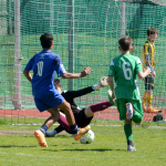 Starší žáci Milevska rozebrali poslední Krumlov. Milan Ferko dal hattrick za pět minut