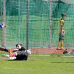 Starší žáci Milevska rozebrali poslední Krumlov. Milan Ferko dal hattrick za pět minut