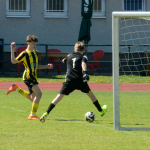 Starší žáci Milevska rozebrali poslední Krumlov. Milan Ferko dal hattrick za pět minut