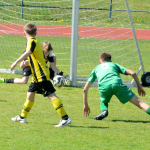 Starší žáci Milevska rozebrali poslední Krumlov. Milan Ferko dal hattrick za pět minut