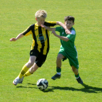 Starší žáci Milevska rozebrali poslední Krumlov. Milan Ferko dal hattrick za pět minut