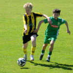 Starší žáci Milevska rozebrali poslední Krumlov. Milan Ferko dal hattrick za pět minut