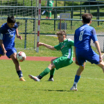 Starší žáci Milevska rozebrali poslední Krumlov. Milan Ferko dal hattrick za pět minut