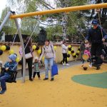 V říši obrů. Nové hřiště v Plané nad Lužnicí otestovaly desítky dětí hned první den