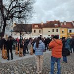 Masky, řinčení řetězů i Poslední večeře. Hrkání znovu oživilo Budějovice