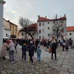 Masky, řinčení řetězů i Poslední večeře. Hrkání znovu oživilo Budějovice