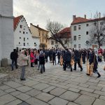 Masky, řinčení řetězů i Poslední večeře. Hrkání znovu oživilo Budějovice