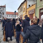 Masky, řinčení řetězů i Poslední večeře. Hrkání znovu oživilo Budějovice