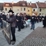 Masky, řinčení řetězů i Poslední večeře. Hrkání znovu oživilo Budějovice